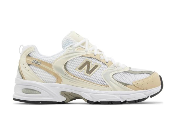 new balance 530 beige silver