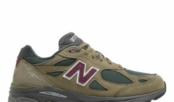 New Balance 990v3 MiUSA Teddy Santis Green Purple