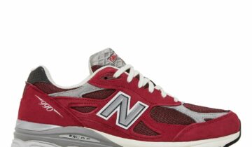 New Balance 990v3 MiUSA Teddy Santis Scarlet