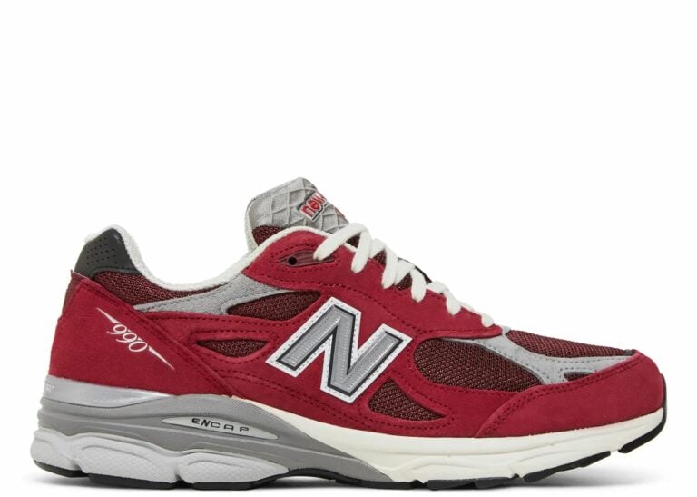 new balance 990v3 miusa teddy santis scarlet