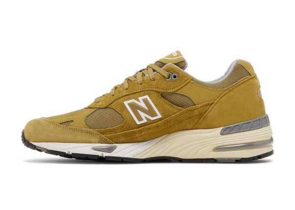 new balance 991 miuk green moss cloud cream2