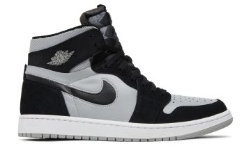 Nike Air Jordan 1 Zoom CMFT Black Light Smoke Grey