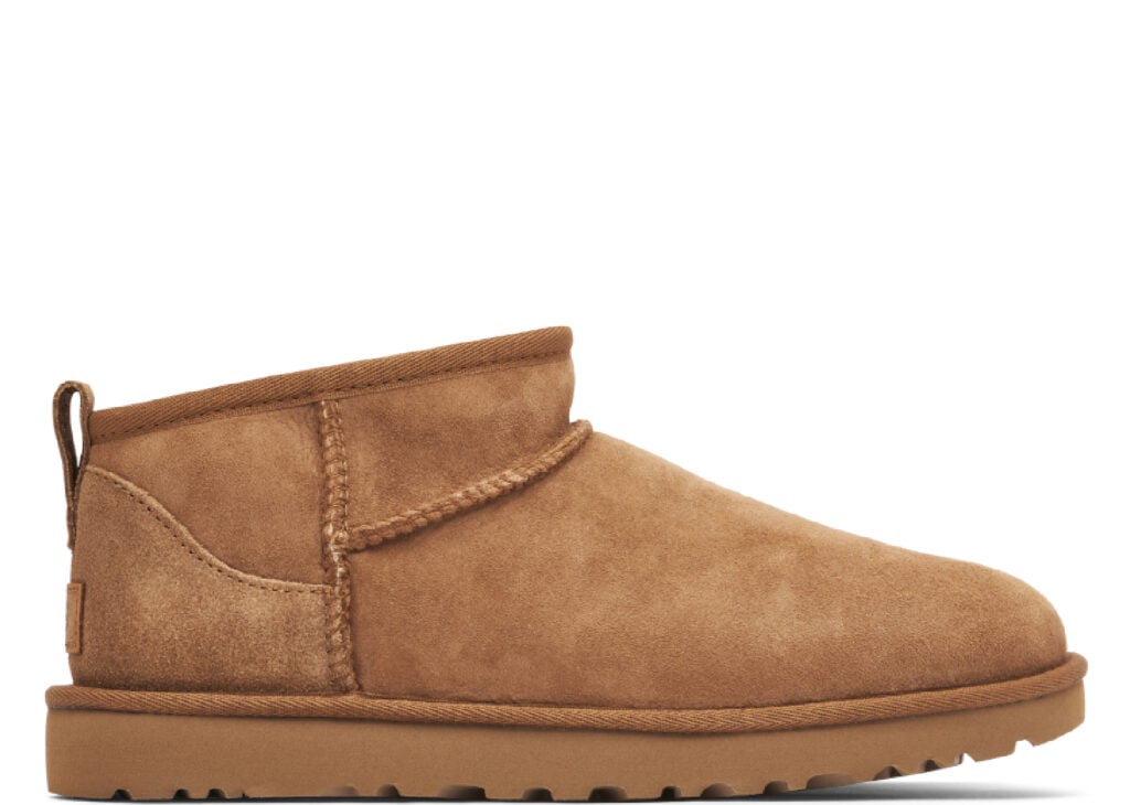 ugg classic ultra mini boot chestnut (w)