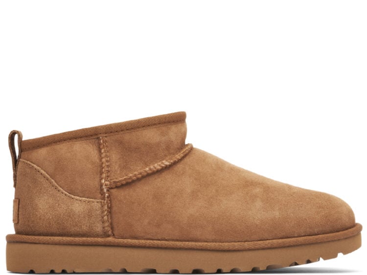 ugg classic ultra mini boot chestnut (w)