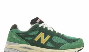 New Balance 990v3 MiUSA Varsity Green Gold