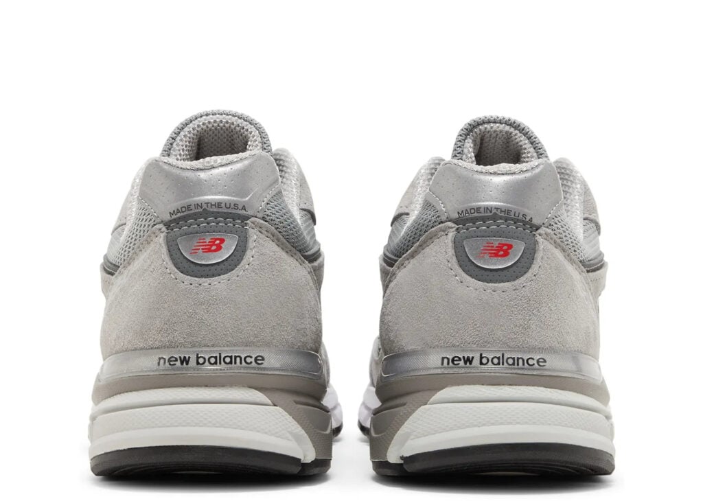 New Balance 990v4 Made in USA Grey Silver - U990GR4 | Sneaker Baker