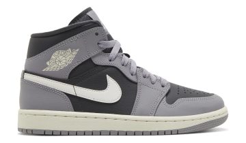 Nike Air Jordan 1 Mid Cement Grey (W)