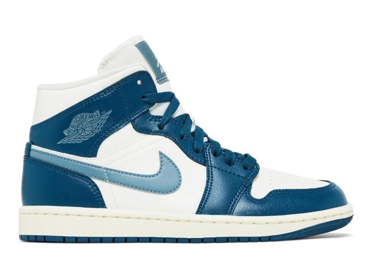 nike air jordan 1 mid french blue (w)