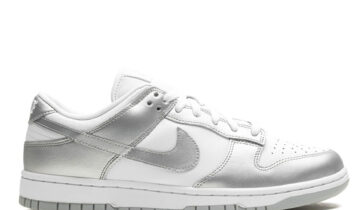 Nike Dunk Low Metallic Silver