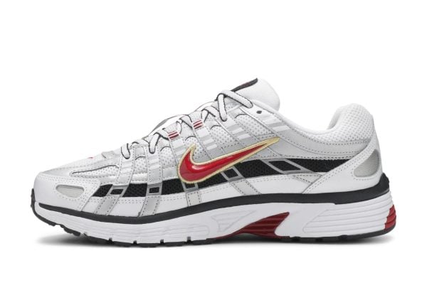 nike p 6000 white gold red (w)2
