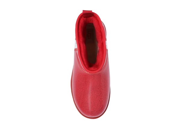 ugg classic clear mini boot samba red (w)4