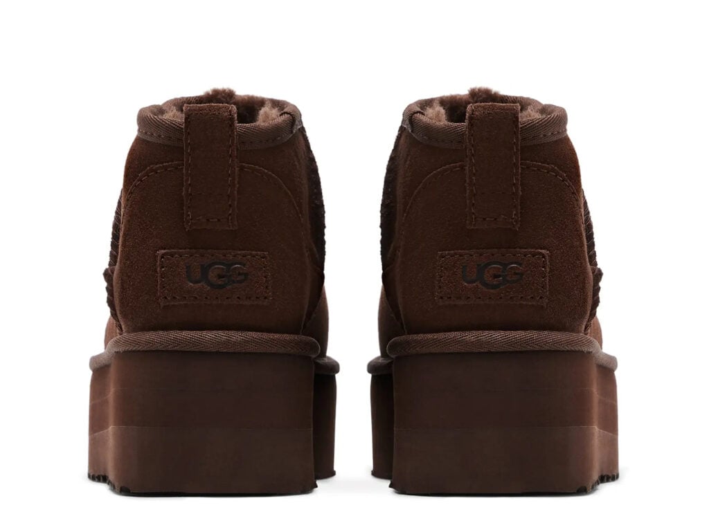 UGG 新品未使用Burnt Cedar ウルトラ ミニ プラットフォーム　24 UGG Classic Ultra Mini Platform Boot Burnt Cedar (W) - 1135092