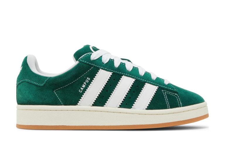 adidas campus 00s dark green cloud white