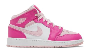 Nike Air Jordan 1 Mid Fierce Pink (GS)
