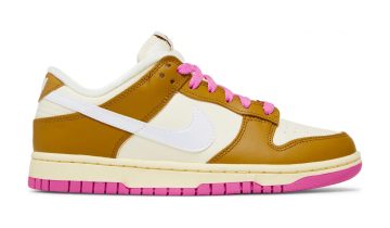Nike Dunk Low SE Just Do it Bronzine Pink (W)