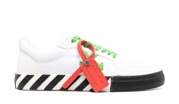 OFF-WHITE Vulc Low White Lime Green