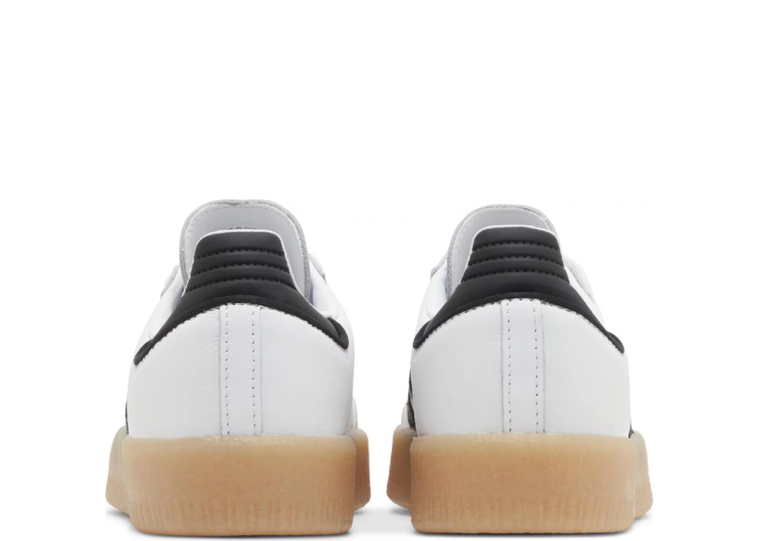 adidas sambae white black gum (w)