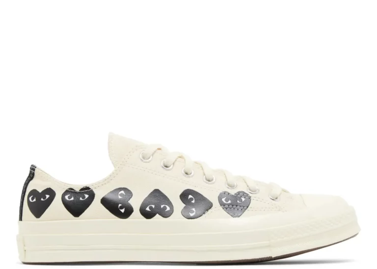 Converse Chuck Taylor All Star 70 Ox Comme des Garcons PLAY Multi-Heart Milk