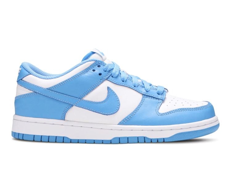 nike dunk low unc (2021:2024) (gs)