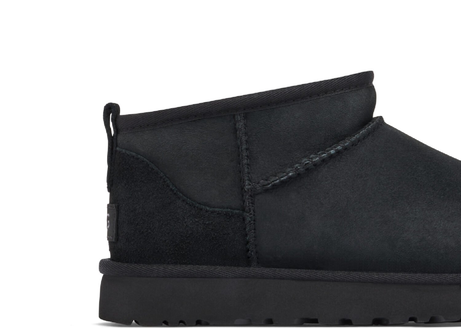 ugg classic ultra mini boot black (w)