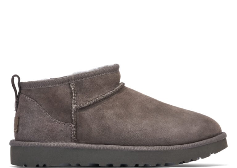 ugg classic ultra mini boot grey (w)