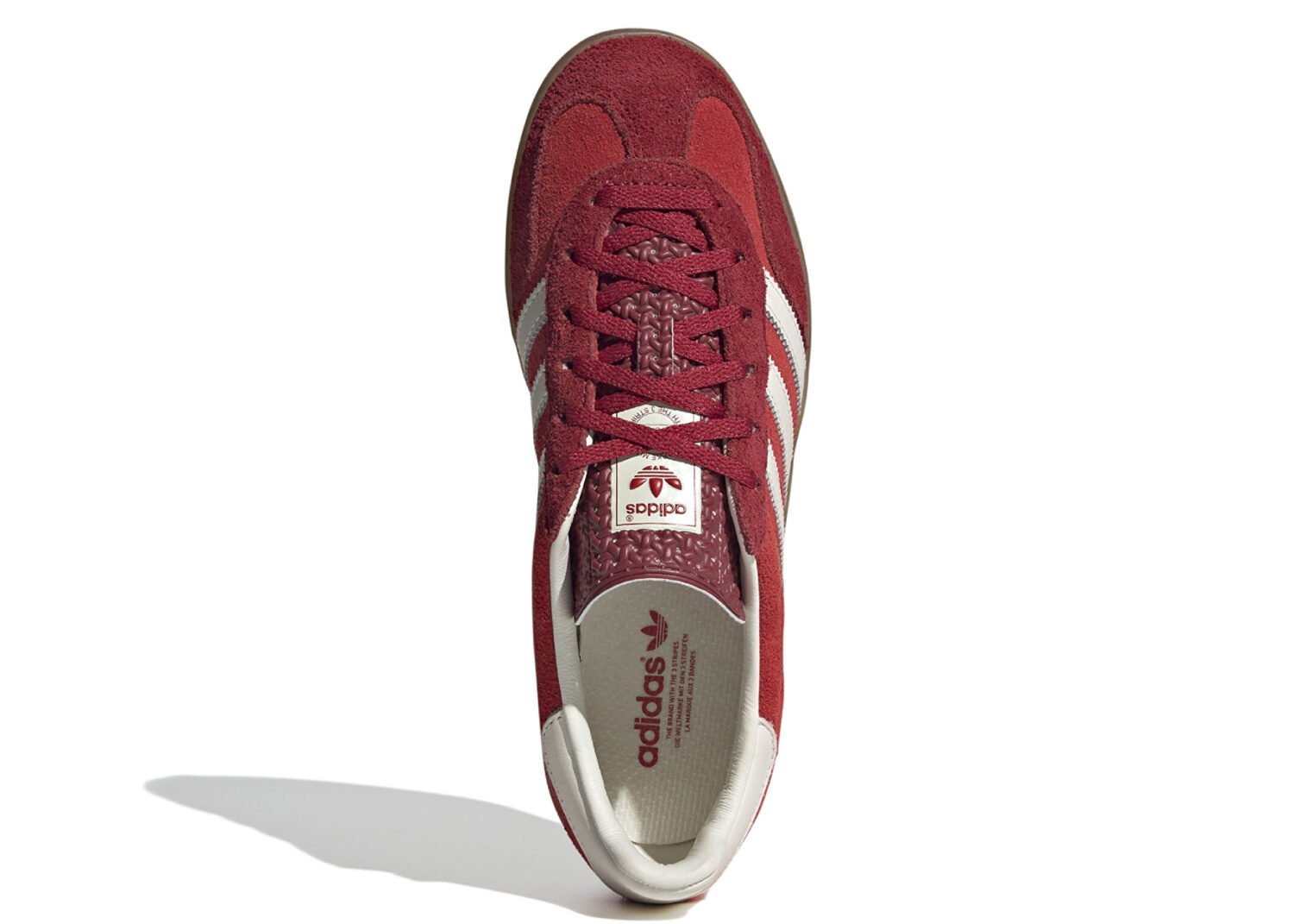 adidas gazelle indoor active maroon (w)