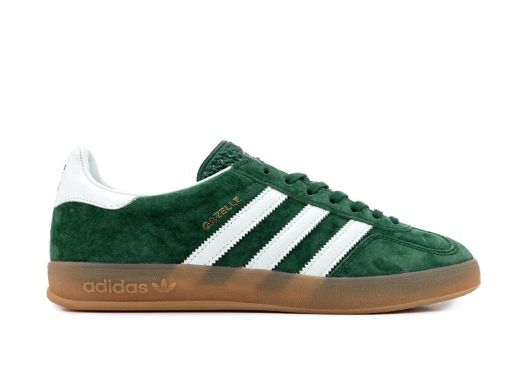 adidas gazelle indoor collegiate green gum