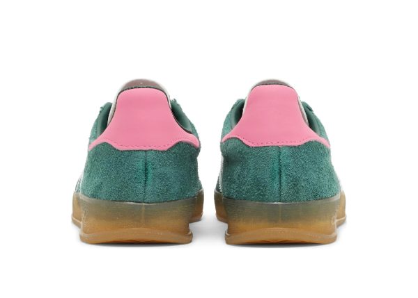 adidas gazelle indoor collegiate green lucid pink (w)3