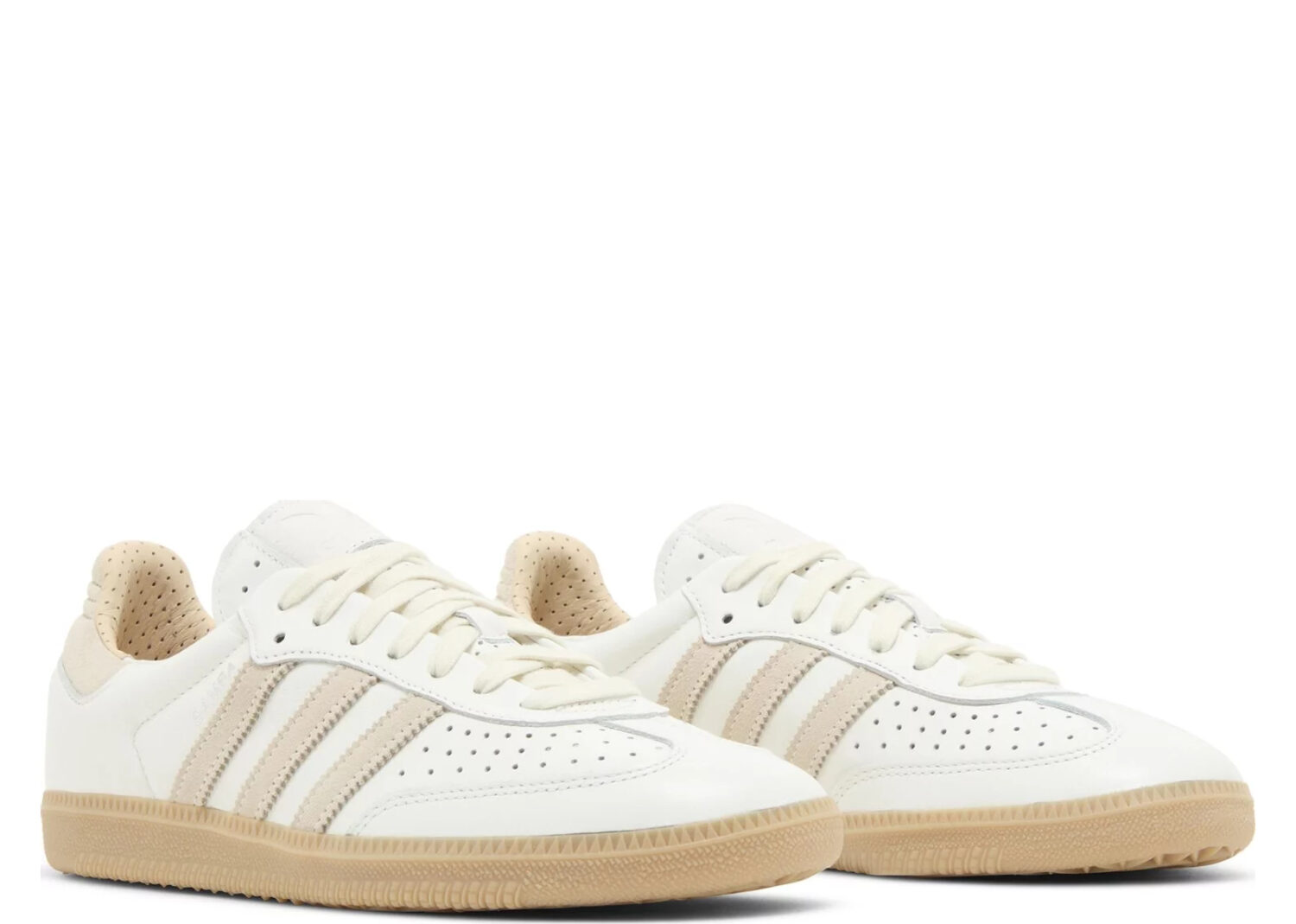 adidas samba og core white magic beige