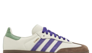 adidas Samba OG Off White Core Purple Green Brown (W)