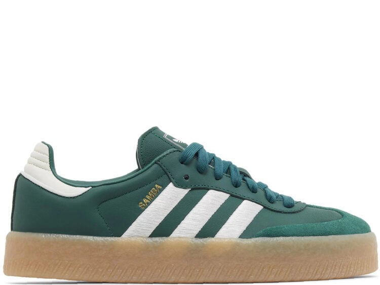 adidas sambae collegiate green gum (w)