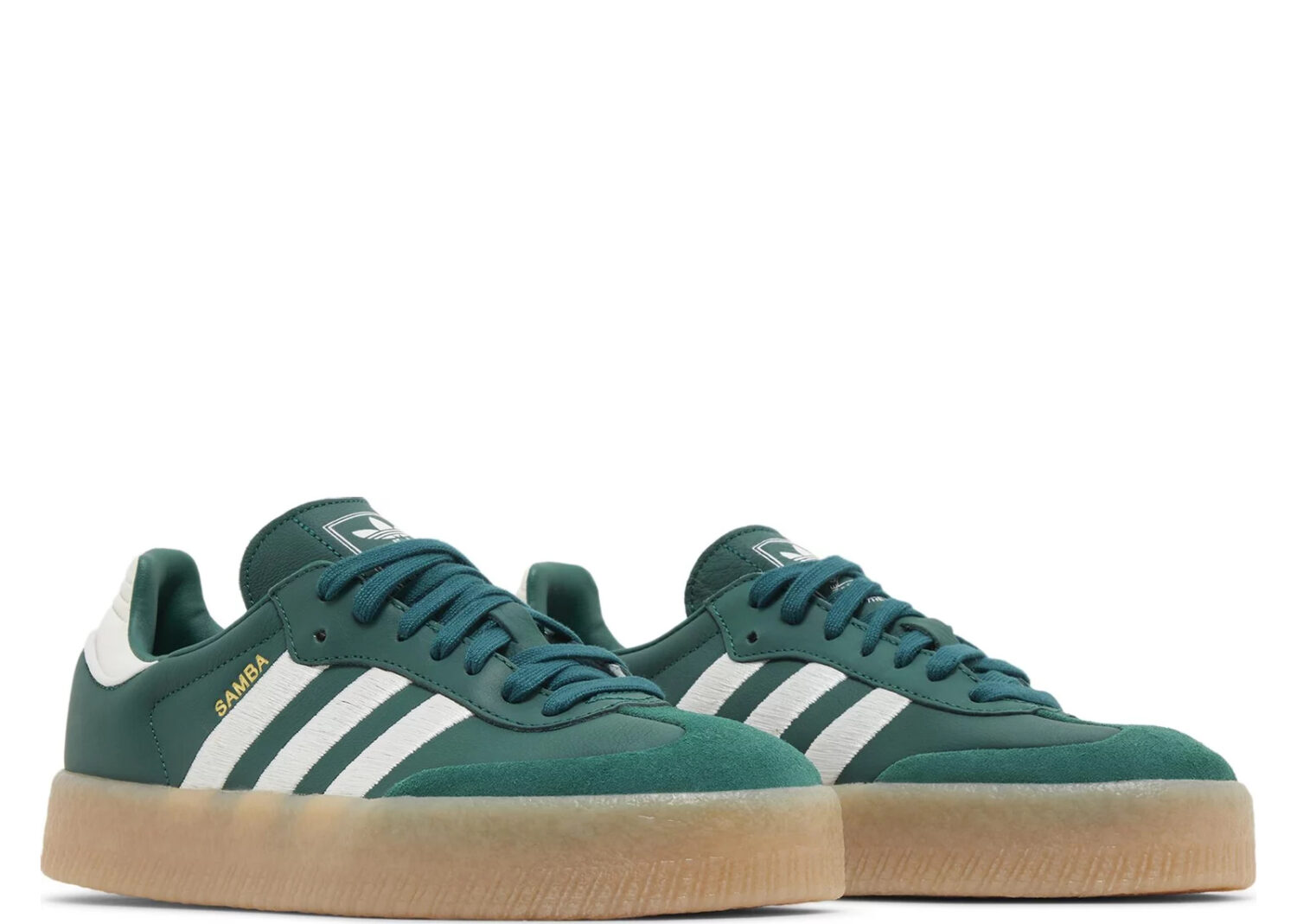 adidas sambae collegiate green gum (w)