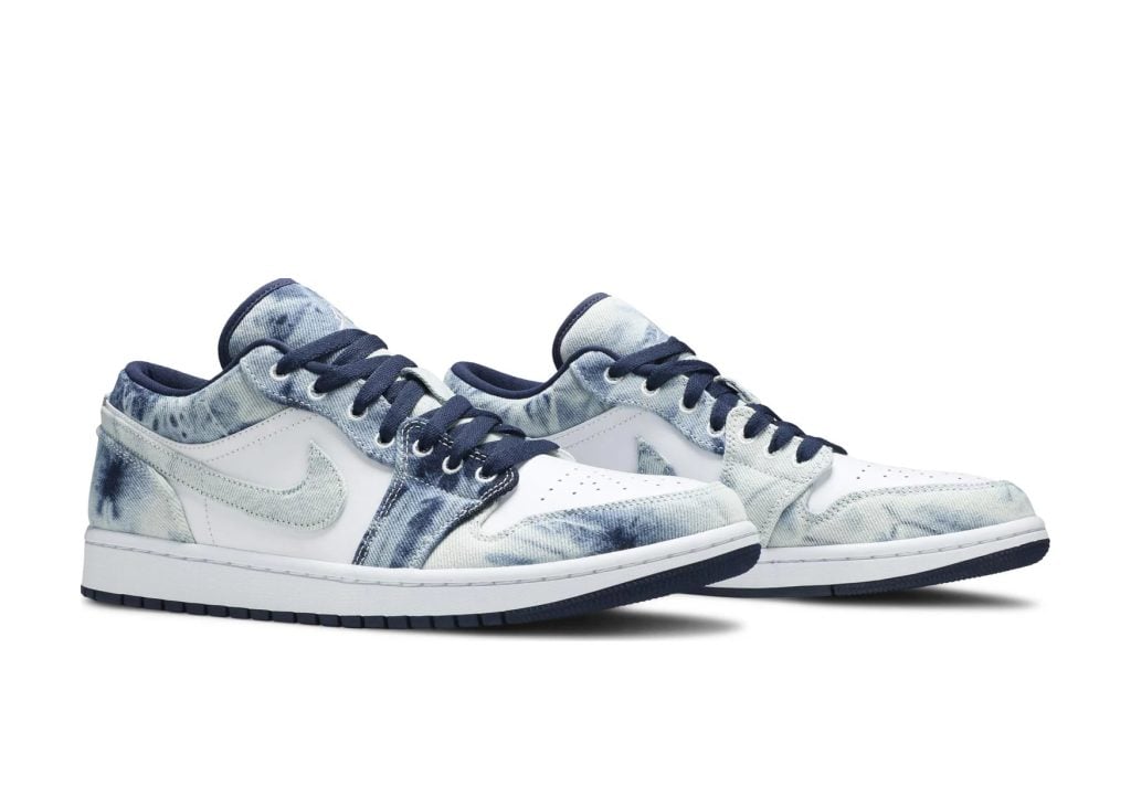 Nike Air Jordan 1 Low Washed Denim - CZ8455-100