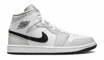 Nike Air Jordan 1 Mid Light Smoke Grey (W)