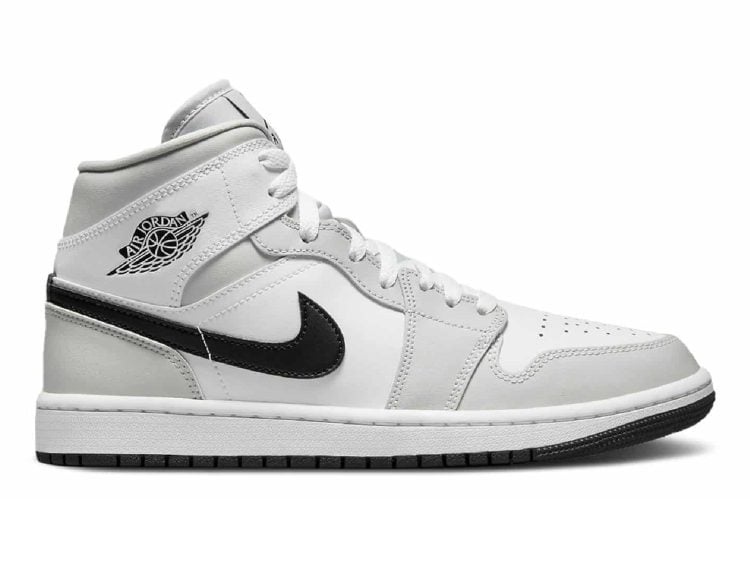 nike air jordan 1 mid light smoke grey (w)