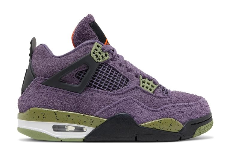 nike air jordan 4 retro canyon purple (w)