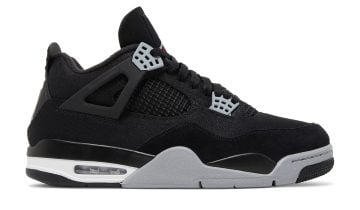 Nike Air Jordan 4 Retro SE Black Canvas