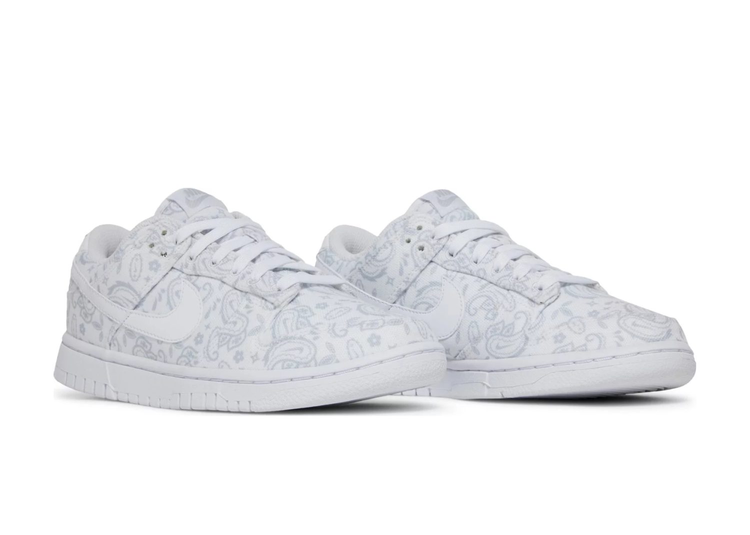 nike dunk low white paisley (w) 5