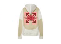 off white x jordan hoodie white