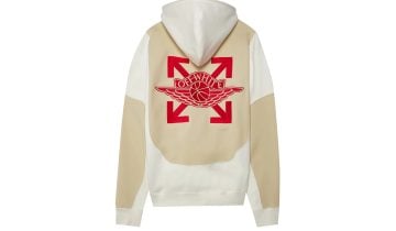 OFF-WHITE x Jordan Hoodie White