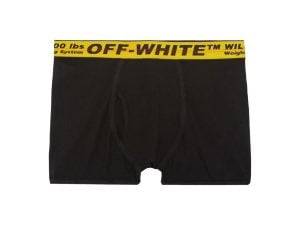 off white classic 3 pack industrial boxers black yellow