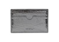 Off-White Jitney Simple Lamina Card Case Silver