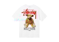 stüssy built tough tee white 2