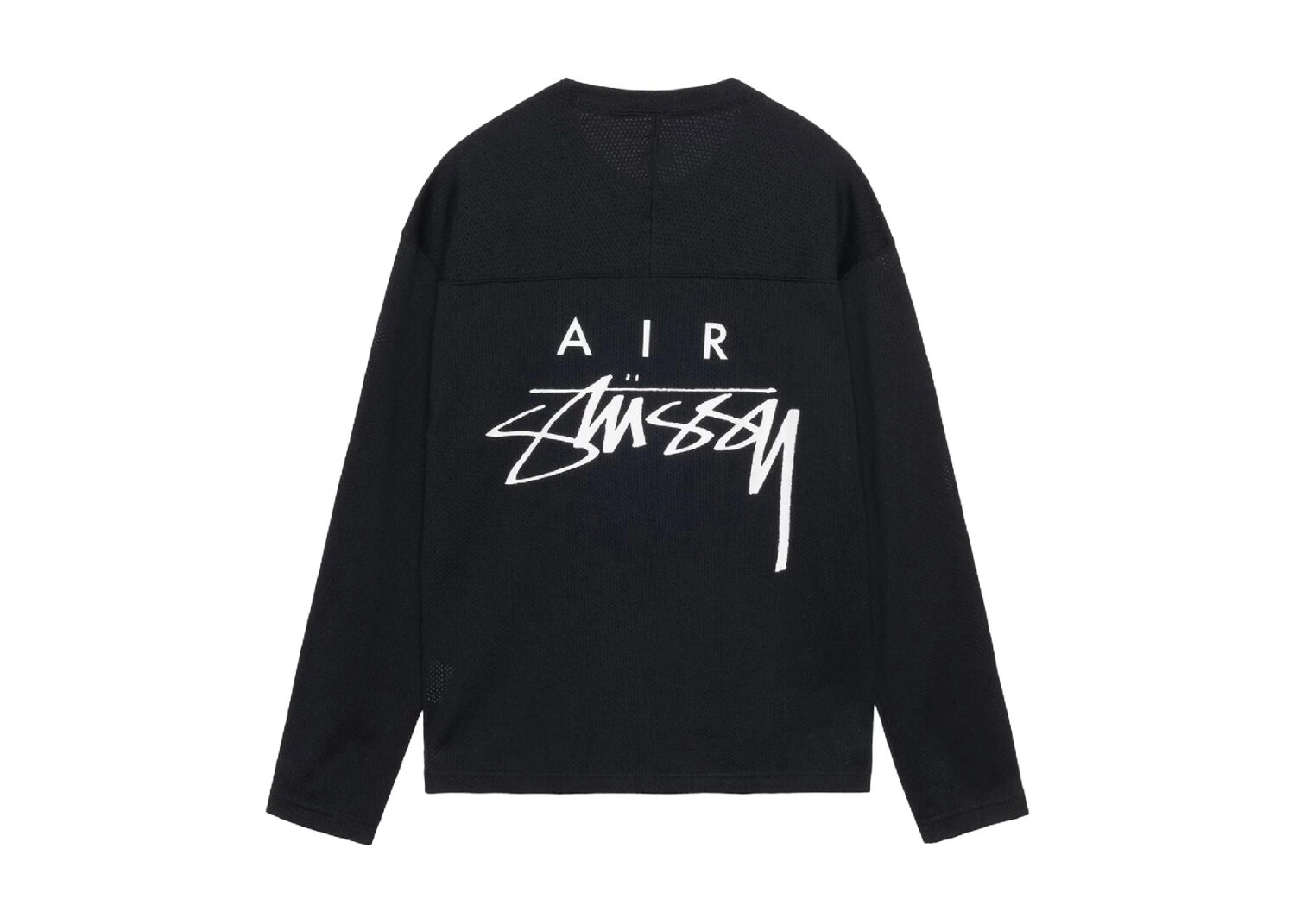 stüssy x nike dri fit mesh jersey black 2