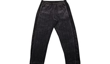 Supreme Nike Velour Track Pant Black