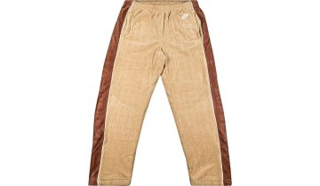 Supreme Nike Velour Track Pant Tan