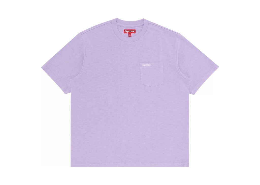 Supreme SS Pocket Tee Violet