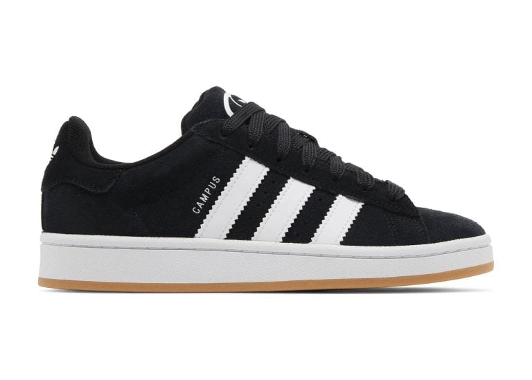 adidas campus 00s black white gum (gs)