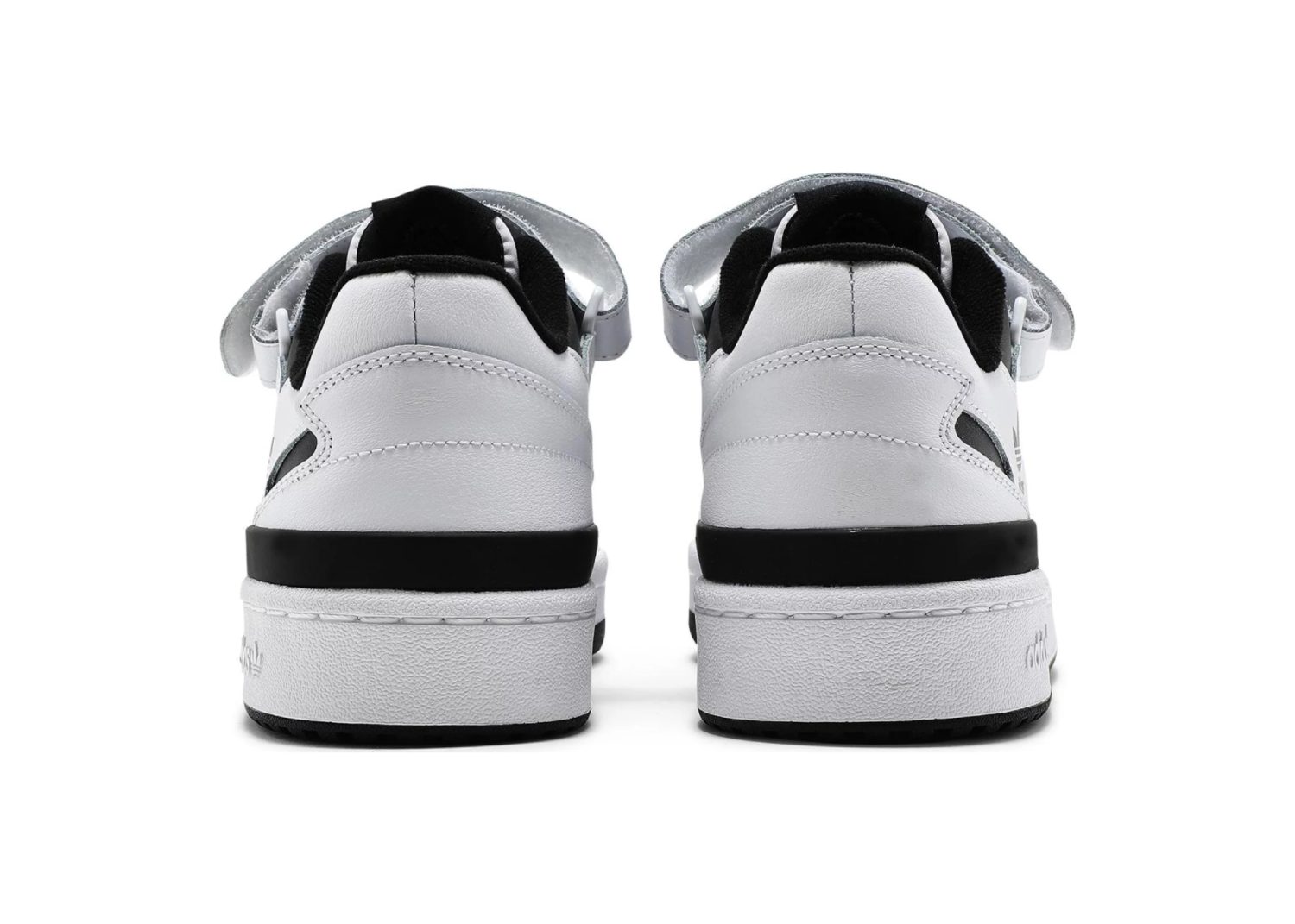 adidas forum low white black 3