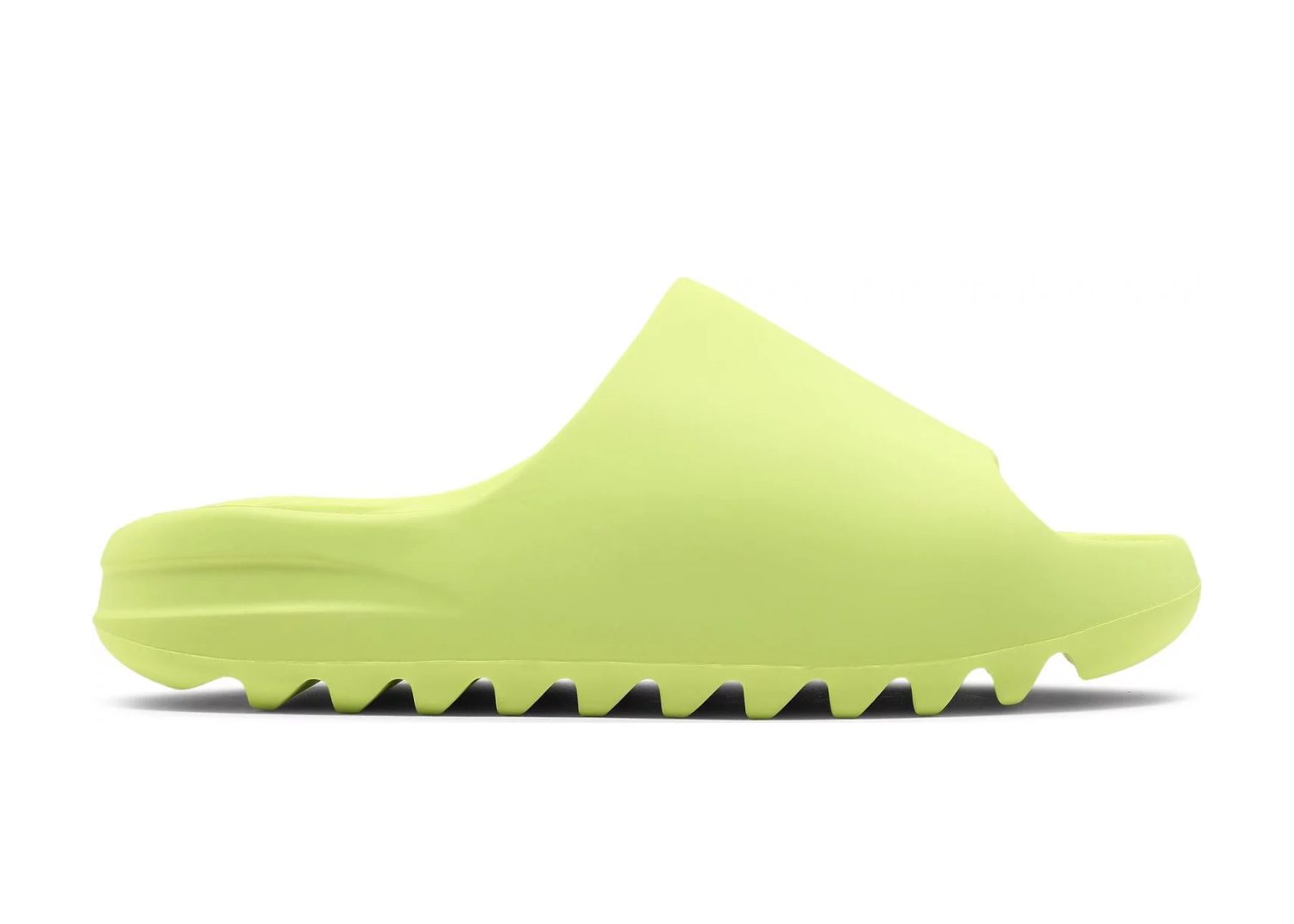 adidas yeezy slide glow green